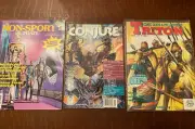 3 Card Magazines 94/95 - Non-Sport Update - Conjure - Triton Comic Cards -- NEW