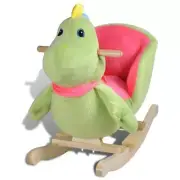 Kids Rocking Animal Toddler Baby Ride On Dinosaur Rocker Padded Seat Soft Plush