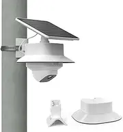 [HOLACA] Mast Mount Compatible with eufy Security SoloCam E30 / eufy 4G LTE Cam S330, Camera Mount for eufyCam Solo E30 / 4G LTE S330, Camera Cover + Pole Mount