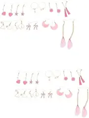 [SEWACC] 2 Sets Earring Material Bag DIY Earrings DIY Ear Kit Handmade Ear Drop Ear Accessories