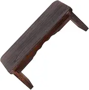 Parliky Meditation Bench Wooden Stool Kneeling Chair Non-Slip Foldable Zen Stool Home Use