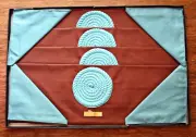 VTG NIB BOUQUET LINENS 12 Pc Luncheon Hostess Set Placemats Napkins Coasters *