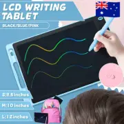 8.5" 10" 12" 16"LCD Writing Tablet Drawing Board Colorful Doodle Handwriting Pad
