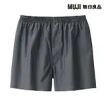 【MUJI 無印良品】男柔滑前開平口褲(共6色)