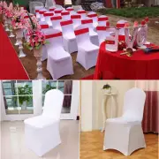 1PCS Lycra Fitted Stretchable Wedding Party Banquet Folding Seat Chair Covers