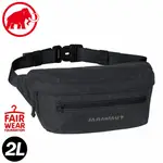 【MAMMUT 長毛象 CLASSIC BUMBAG MELANGE 2L 腰包《黑》】2520-00631/休閒背包/斜背包