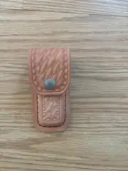 UNBRANDED TAN BELT-LOOP 3'' CLOSED SHEATH