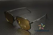 PRADA PR 59YS 1BO0B7 Square Matte Black Yellow 57 mm Men's Sunglasses