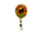Another Day In Paradise 24" Retractable ID Badge Holder Reel