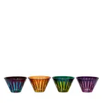 L'Objet Prism Condiment Bowls Assorted, Set of 4