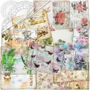 "Vintage Pattern Scrapbooking Paper for Crafts, Card Making, and Gift Wrapping (