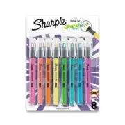 Sharpie Cv Stick Highlighter Asst Pack Of 8 Box Of 6