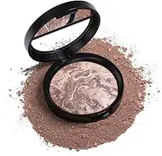 Pressed Face Powder Foundation | Baked Makeup Palette For Contouring And Coverage | Smooth Finishing Color Correcting Powder | Travel-Friendly Setting Powder For Parties And Daily Use