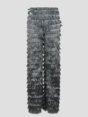 [Alberta Ferretti] Alberta Ferretti-Wide Leg Grey-Donna 38