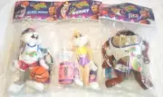 Set Of 3 Vintage 1996 McDonalds Space Jam Plush Toys New Old Stock