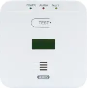 ABUS COWM510 Carbon Monoxide Detector, White With display