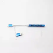 Port Hub USB Adapter Slim Thunderbolt USB 4 Port Hub USB-C Type C-USB 3.0 Hub