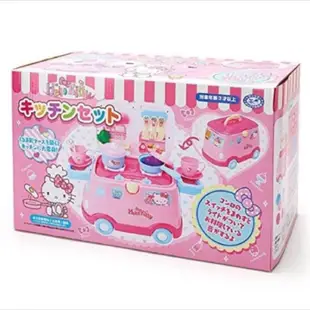 優惠價 ❤️ Hello Kitty 正版 兒童 女孩 移動 餐車 廚房 玩具 家家酒 煮菜 收納箱 滑步車 醫護 醫生
