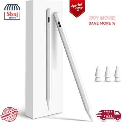 Pencil for Apple iPad A16 10th Generation, Fast Charge Stylus Pen for 2025-2018i