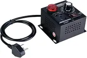 Motor Fan Speed Controller Stepless Voltage Adjustment Voltage Regulator, Fan Speed Controller, for Home for Motor(National Standard)
