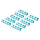 1.9x0.64inch Bed Sheet Clips, 1Set(12Pcs )Mattress Covers Fastener Clamp Blue