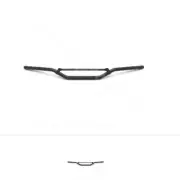 Handlebar Aluminum Matte Black Rieju Tango 125 Cc De 2007