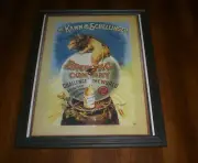 KAMM & SCHELLINGER BREWING COMPANY FRAMED COLOR AD PRINT - YOUR CHOICE