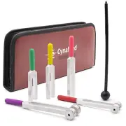 Cynamed Color-Coded Tuning Fork, Crystal Tuning Fork for Healing, Medical-Gra...