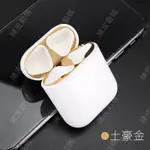 台灣發貨🔥AIRPODS 專用磁吸金色內部貼紙 蘋果1代2代3代AIRPODS PRO真無線藍芽耳機專用