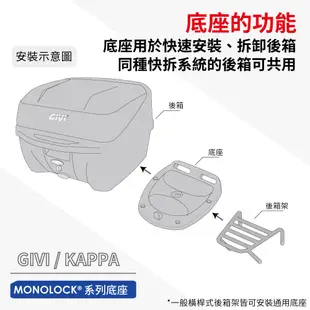 【GIVI】B360N2 後箱 機車後箱 36公升 台灣總代理