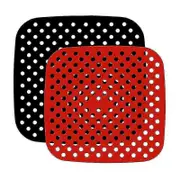 3-piece Reusable Air Liner Kitchen, Silicone Air Mat, Heat Resistant Air Liner, Nonstick Air Attachment Parchment Paper Replac