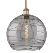 Innovations Lighting 616-1S 15 14 Athens Deco Swirl Pendant - Copper