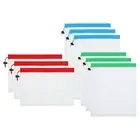 9 Pack Mesh Produce Bags, (3 Red Small, 3 Green Medium, 3 Blue Large)