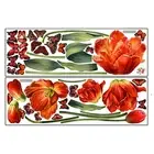 Tulip Butterfly Atmosphere Wall Sticker Living Room Wall Sticker Decoration