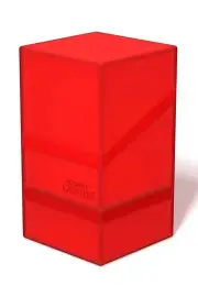 Ultimate Guard: Deck Box – Boulder'n'Tray 100+ – Ruby