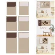 Cork Bulletin Board Message Decoration Photo Display Corkboard Bulletin Board