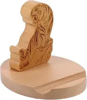 PEPLAYTAL Phone Stand Cartoon Tiger Pattern Mobile Phone Holder for Desktop for Watching Videos Reading Gaming and Live Streaming Durable Stylish Design