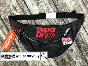 跩狗嚴選 極度乾燥 Superdry 運動 腰包 側背包 背包 流浪包 隨身包 軍綠 黑色 迷彩