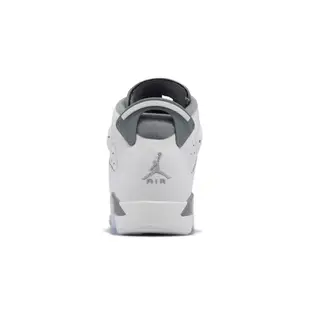 Nike Air Jordan 6 Retro GS 白 灰 喬丹 6代 女鞋 大童鞋 【ACS】 384665-100