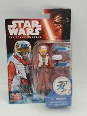 Star Wars The Force Awakens X-Wing Pilot Ello Asty Combine 2015 3.75 Inch Figure