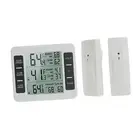 Wireless refrigerator thermometer Indoor Outdoor with acoustic alarm magnet