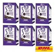 6X Bota-P S Plus Coffee Weight Control Beautiful Slim figure Sugar-Free (12gX17)