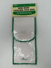 Clover Needlecraft Mini Iron Cooling Tote Bag White Green MCI-905
