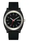 NWT Mens Nixon Time Teller OPP Watch $100 20mm black recycled