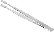 Stainless Steel Stamp Tweezer Portable Eyelash Nipper for Crafts Stamps Durable Tool for Precision Work for Up Stamps Beads Delicate Objects