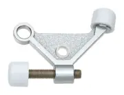 National Hardware N274-084 Satin Chrome Zinc Die-Cast Hinge Pin Door Stop