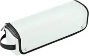 [sanluoli] Hair Tools Travel Bag with Heat Resistant Pad Curling Iron Travel Holder Storage Bag Mint Cream Solid Color Pure Plain Travel Bag for Hair Tools