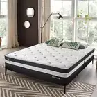 Dreamz Double Queen Mattress Cooling Bed 5 Zone Pocket Spring Euro Top Foam 25cm