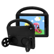 MCC Kids iPad 8th 10.2-inch Shockproof Child Case Cover Apple iPad8 Wheel [Black]
