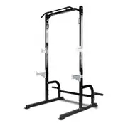 Marcy Heavy Duty Fitness Workout Weight Lifting Half Cage Bench Press Rack